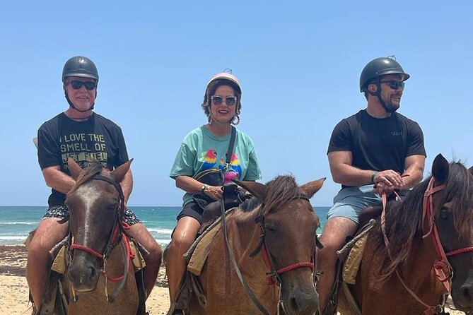 Beach Horseback Ride Tour at Punta Cana - The beach scenery and the ride’s relaxed side