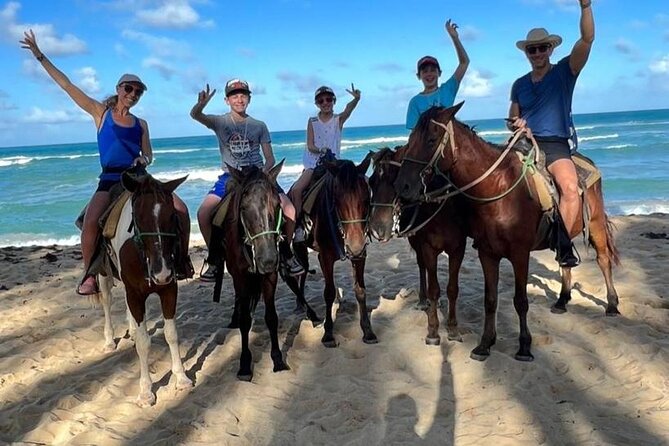 Beach Horseback Ride Tour at Punta Cana - Group size and the feel of the ride