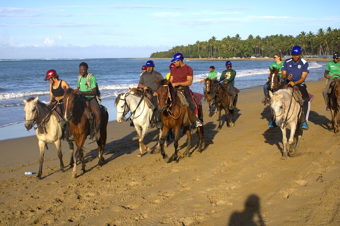 Beach Horseback Riding and Swim Horse in Puerto Plata - Riding the nature trails for about one hour