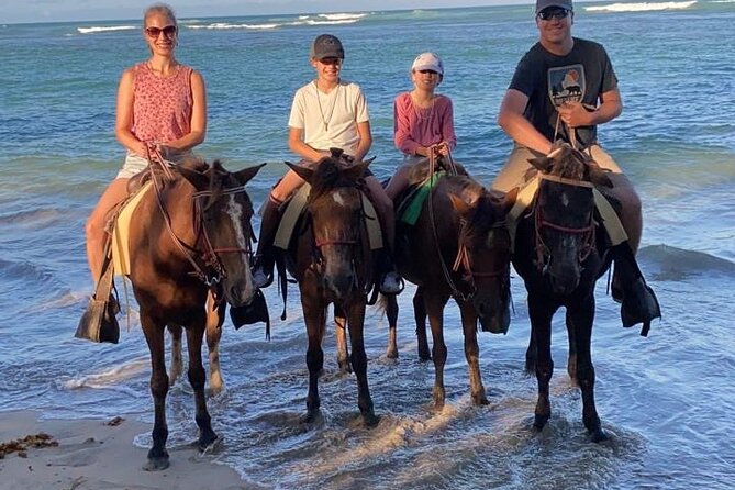 Beach Sunset Horseback Ride in Punta Cana - The 10-minute rest stop