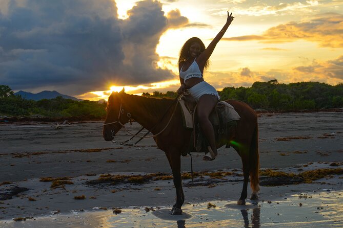 Beach Sunset on Horse Riding in Punta Cana(Private Option) - The beach ride and sunset timing