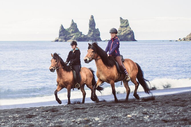 Black Sand Beach Horse Riding Tour from Vik - Photo stops on Víkurfjara