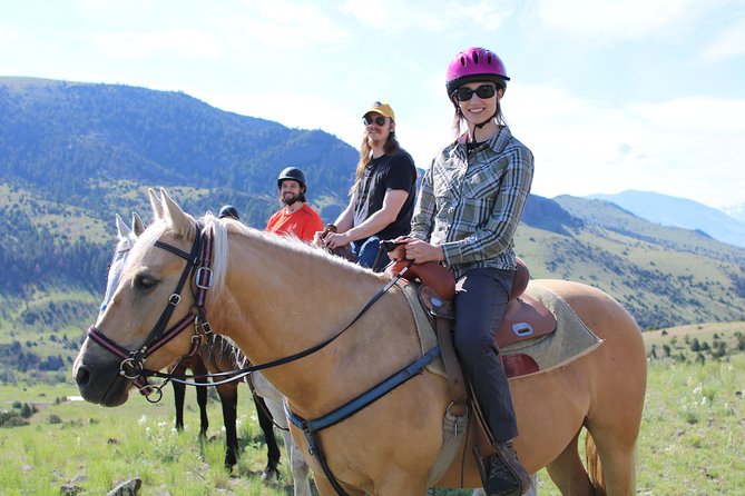 Blue Flower Trail Ride - A quiet ride beneath the Absaroka Mountains