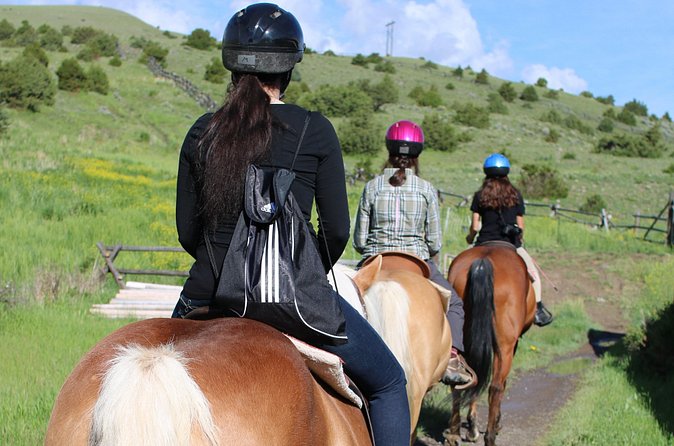 Blue Flower Trail Ride - Guides who help nervous riders settle in