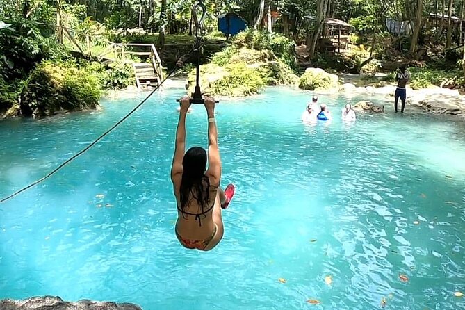 Blue Hole And Horseback riding - Blue Hole brings the rope swing and cliff jumps