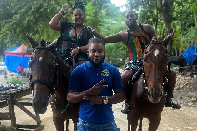 Blue Hole Falls& Horseback Riding Tour Ocho Rios from Montego Bay - Key points to know before booking