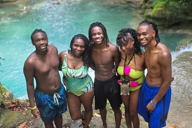 Blue Hole, Horseride with Swim and Bamboo Rafting Ocho Rios - Blue Hole, pools, caves, and rope swings