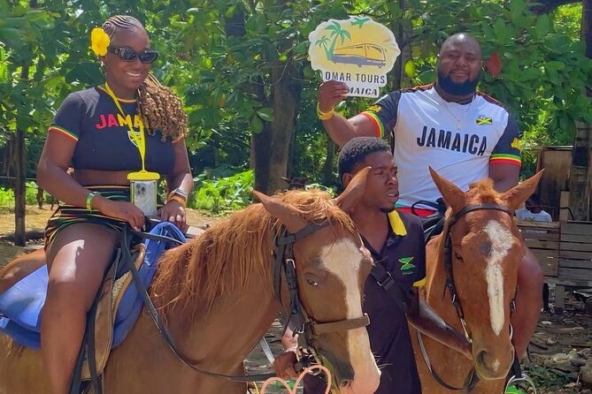 Blue Hole, River Tubing, and Horse Ride with Swim Ocho Rios - Bamboo rafting: a calmer look at the river