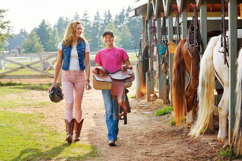 Brudenell: Family-Friendly Horse Ride goes on the Beach - The 45-minute length and its value