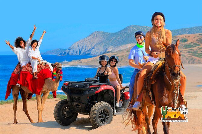Cabo San Lucas Camel and Horseback Ride with ATV Adventure - Key points at a glance