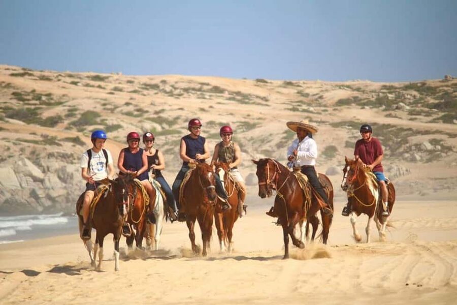 Cabo San Lucas: Horseback Riding on the Beach Experience - The high viewpoint above the sea
