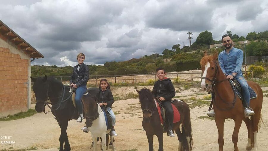 Cagliari: panoramic horseback riding - Calm horses, ponies, and first-time riders