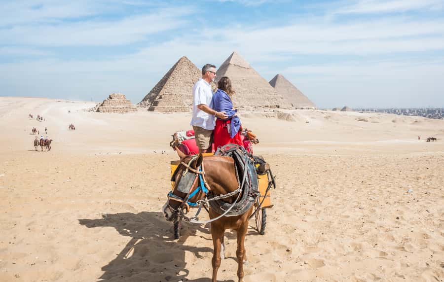 Cairo: Half Day Pyramids Tour by Camel or Horse Carriage - What the $72 price really covers