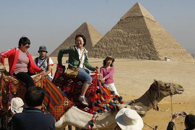 Camel or Horse riding Giza Pyramids Desert - Sunrise, sunset, or full-moon timing