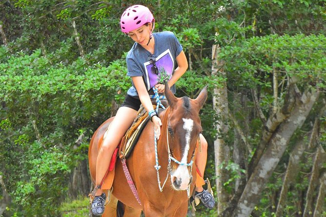 Cancun Horseback Riding, ATV, Ziplines, Cenote, Lunch and Drinks - ATV riding with safety ahead of speed