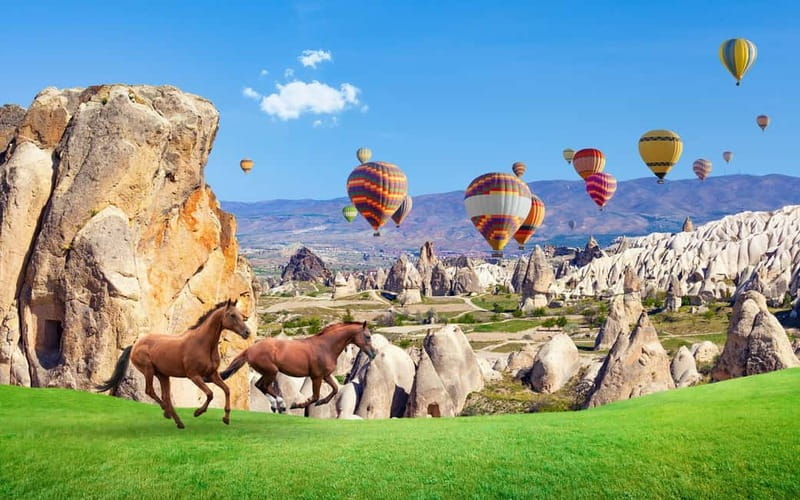 Cappadocia: Göreme Horse Riding, Fairy Chimneys w/Transfer - Hallacdere Monastery and the Göreme lookout