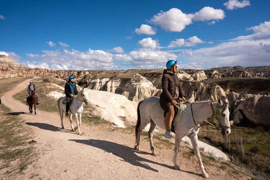 Cappadocia: Horseback Riding Sunset & Sunrise & Daytime - Meeting the horses and getting ready