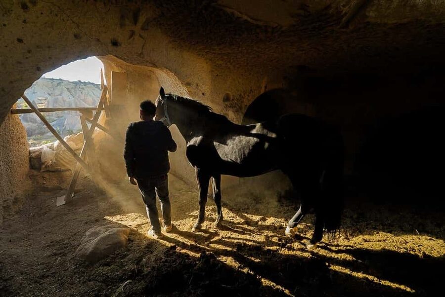 Cappadocia :Horseback Riding Tour Rose-Red Valley/LoveValley - From hotel pickup to the stable