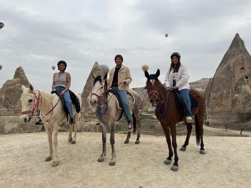 Cappadocia: Horseback Riding Tour with Options - Pickup from Göreme, Avanos, Çavuşin, and Uçhisar