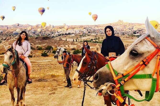 Cappadocia Sunset Horse Riding through the Valleys and Fairy Chimneys - Red Valley at the best time of day