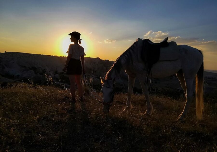 Cappadocia: Sunset Horseback Riding Tours w' Fairy Chimneys - Güllüdere and the softer colors of Rose Valley
