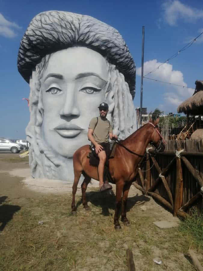 Cartagena: Horse riding on the beaches of Cartagena & PHOTOS - Making the most of the photo stop