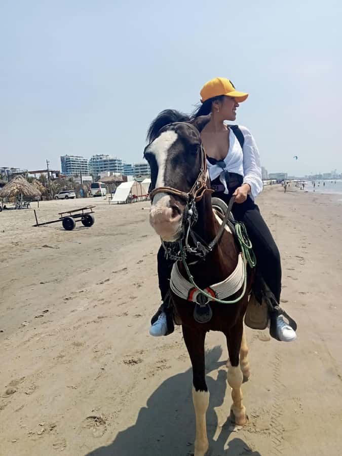 Cartagena: Horse riding on the beaches of Cartagena & PHOTOS - Getting there and getting back without a scramble