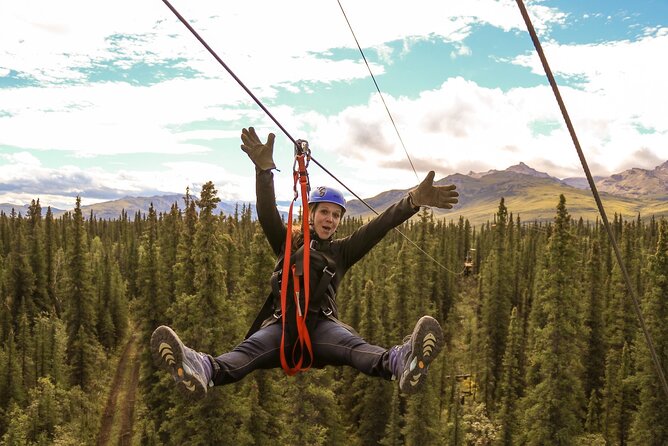 CDMX Forest Adventure: ATVs, Horses, Ziplines & Transport - Four ziplines and a tube ride to start the morning