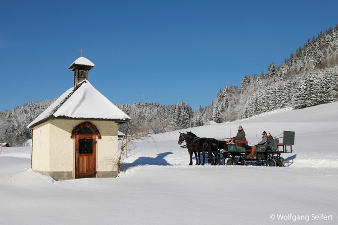 Christmas Horse-Drawn Sleigh/Carriage Ride from Salzburg - Five hours in Ramsau beneath the Dachstein