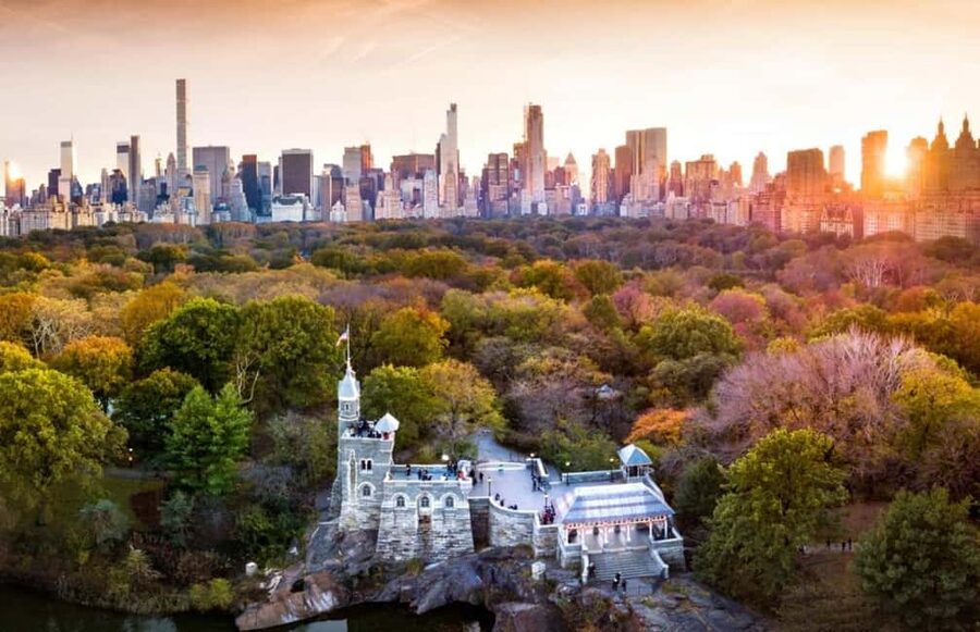 Christmas in Central Park: Horse Carriage Holiday Tour - Passing Wollman Rink and the Christmas Park