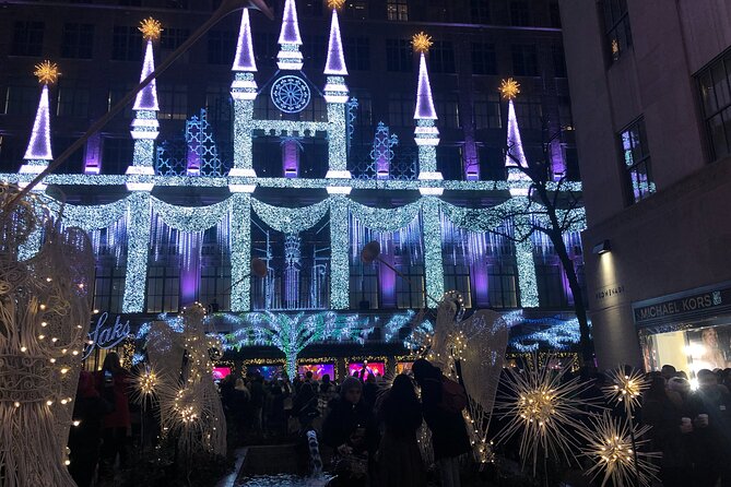 Christmas Light Private Carriage Ride New York City - Saks Fifth Avenue and its light show