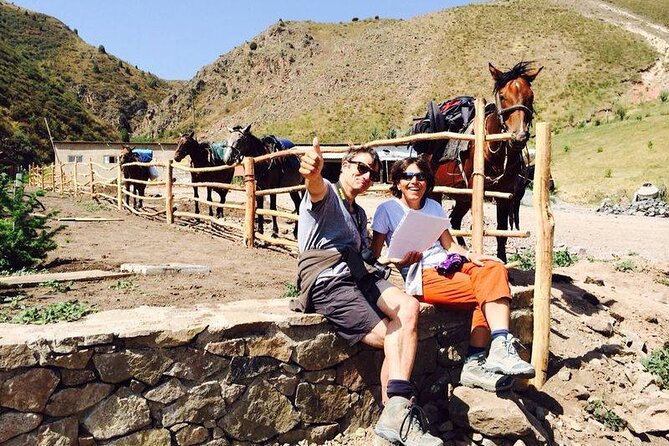 Chunkurchak Day Tour: Sky Bridge, Horse Riding and Archery - Pigeon Waterfall gives the morning a clear highlight