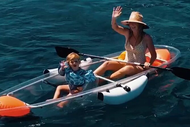 Clear Bottom Glassy Kayak Rental | MAUI | Safe and Stable Kayaks - Launching near Makena Landing Park