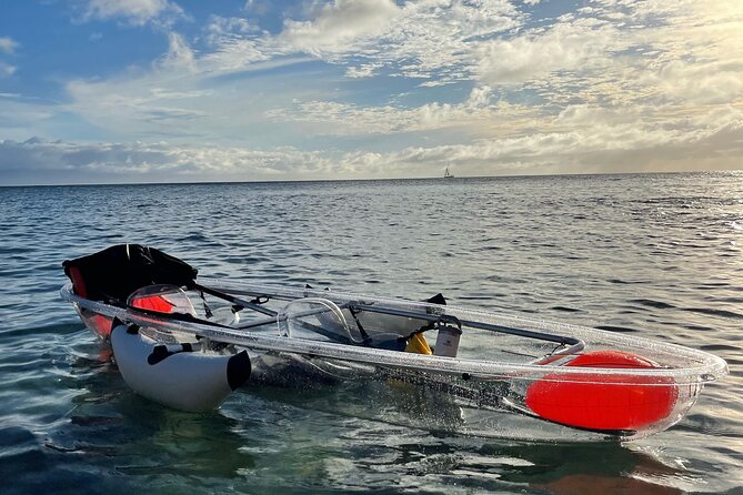 Clear Bottom Glassy Kayak Rental | MAUI | Safe and Stable Kayaks - Service, equipment, and small touches