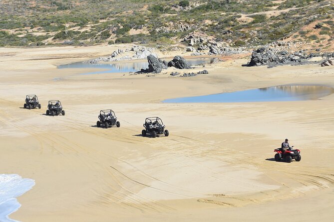 Combo Double Utv + Horses - Horseback riding beside the Pacific