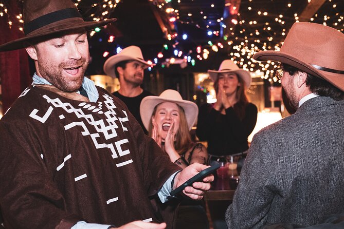 Cowboy Pub Crawl - CowboyHats, LineDancing, Trivia, Drinks, Bulls - Line dancing on the street, not a full dance class