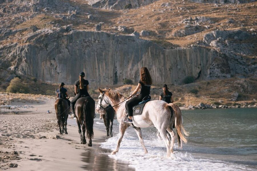 Crete Horse Riding: Plakias Beach Ride - What the horses and guides add