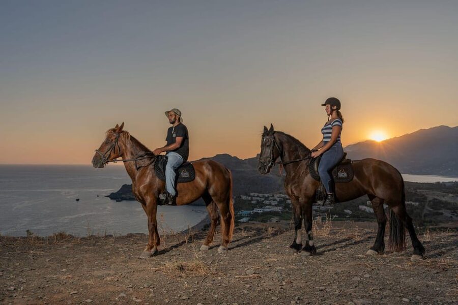 Crete Horse Riding: Saint Paisios Hill Trip - Damnoni Beach and the Coastal Turn