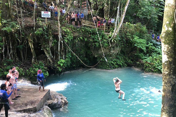 Customize Day Tour In Ochi (Horseback Riding,Rafting,Blue Hole, Dunns River ) - Dunn’s River Falls, Jamaica’s famous waterfall stop