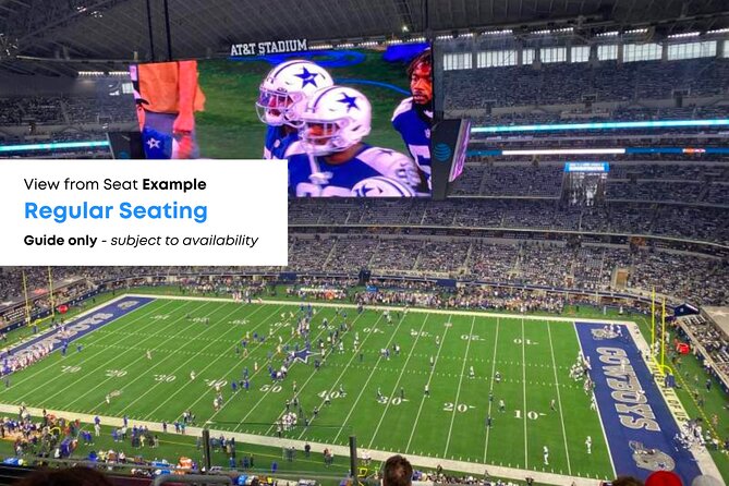 Dallas Cowboys Football Game Ticket at AT&T Stadium - Who will get the most from this experience