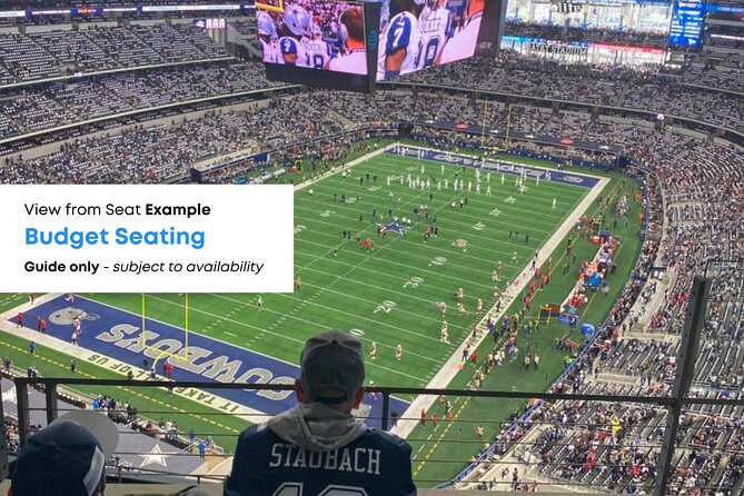 Dallas Cowboys Football Game Ticket at AT&T Stadium - Practical booking advice for a smoother game day