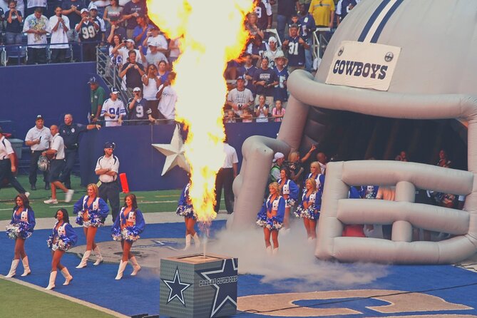 Dallas Cowboys Football Game Ticket at AT&T Stadium - Entering AT&T Stadium in central Arlington