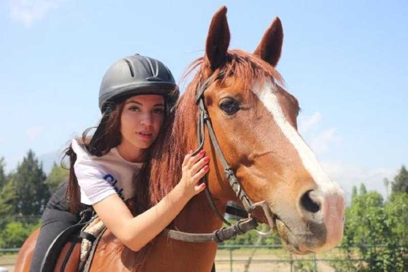 Didim Horse Safari - Following the trail toward the valley