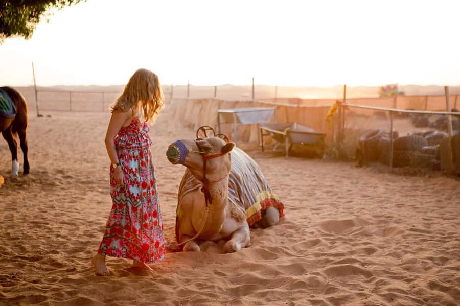 Dubai: Hot Air Balloon with Camel, ATV, & Horse Ride Options - Who will enjoy this most?