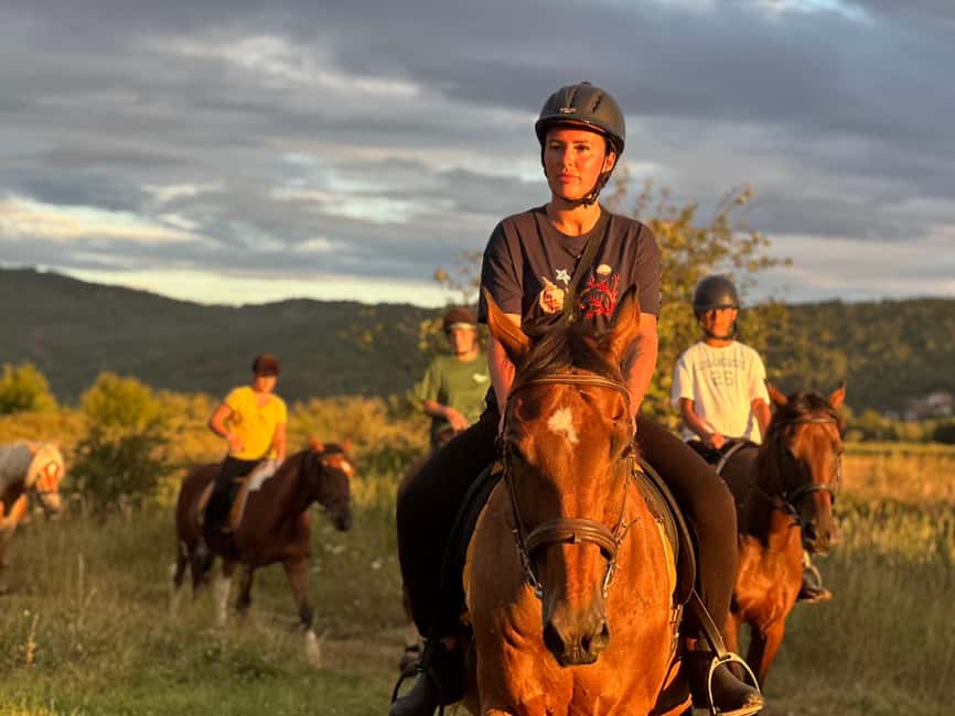 Dubrovnik: Sunset Horseback Ride with Transfers - Key points at a glance