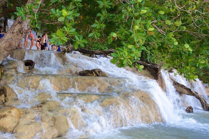 Dunn's River Falls, ATV, Horseback Ride and Bamboo Rafting Tour - Scotchies Drax Hall for jerk lunch