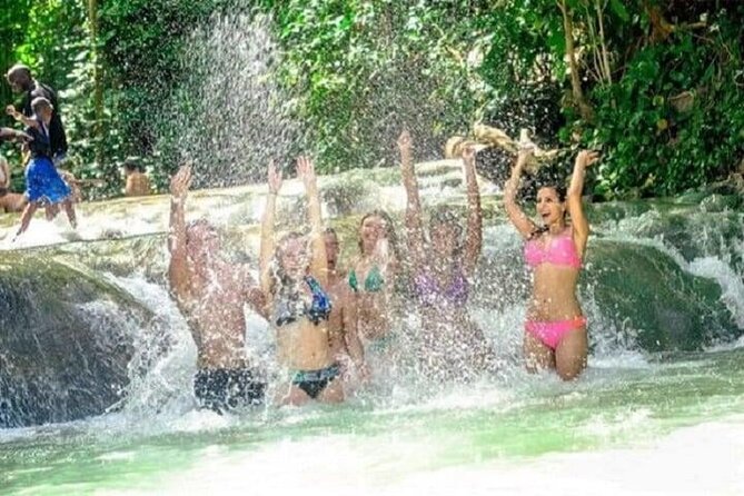 Dunn's River Falls, Blue Hole, Bamboo Rafting, Horseback Combo - The driver and guide support matter