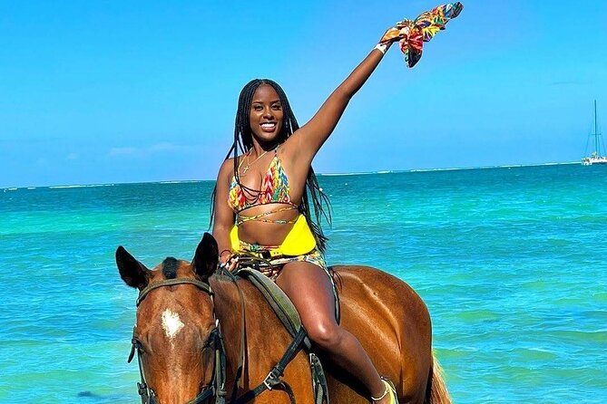 Dunn's River Falls Climb, Zipline and Horseback Riding Private Tour - Dunn’s River Falls, where the day gets properly wet