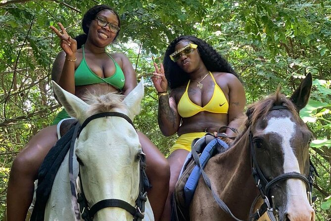 Dunn's River Falls Climb, Zipline and Horseback Riding Private Tour - How the time works in a two to four hour outing
