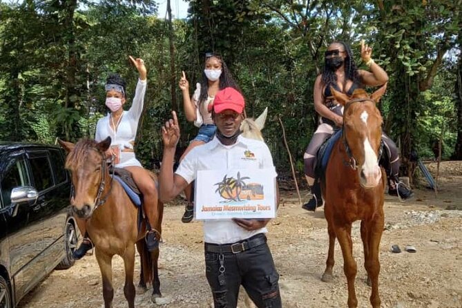 Dunn's River Falls Climb, Zipline and Horseback Riding Private Tour - What the $295 price really covers